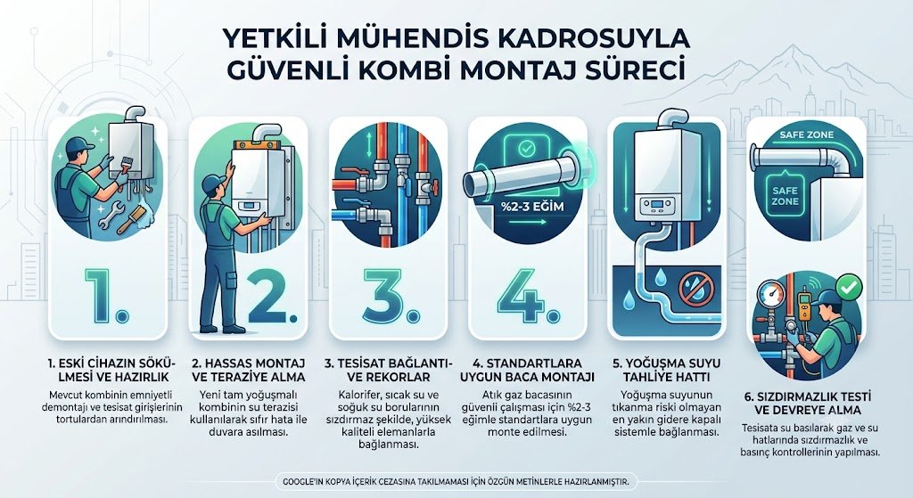 Mersin Kombi Montajı ve Değişimi